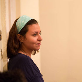 <strong>سندس شبايك</strong> <small>المديرة الفنية</small>