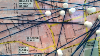 Mapping Cairo with Stories at the Toulon Exhibition
